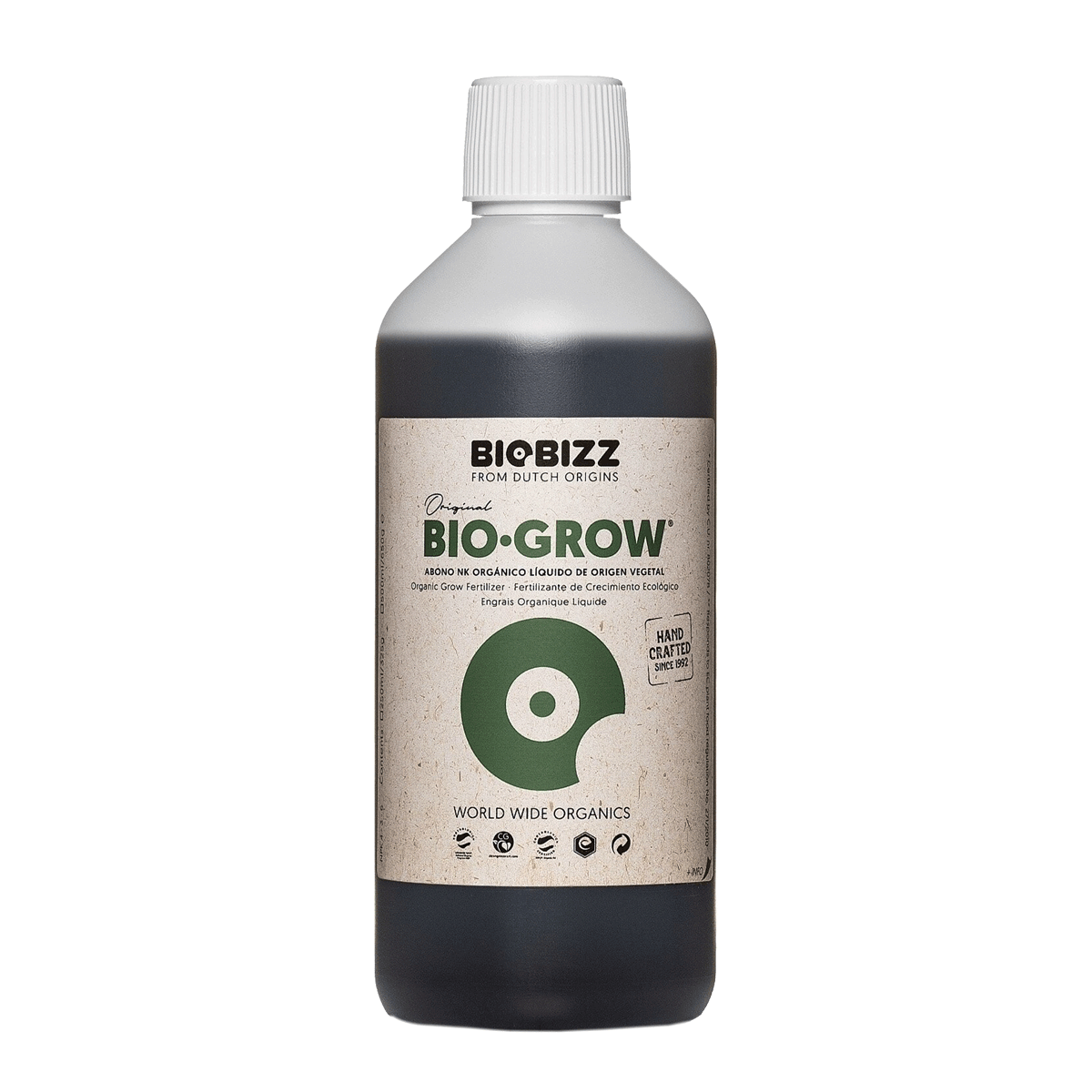 BioBizz Bio-Grow - Hochwertiger Bio-Wachstumsdünger 1000ml