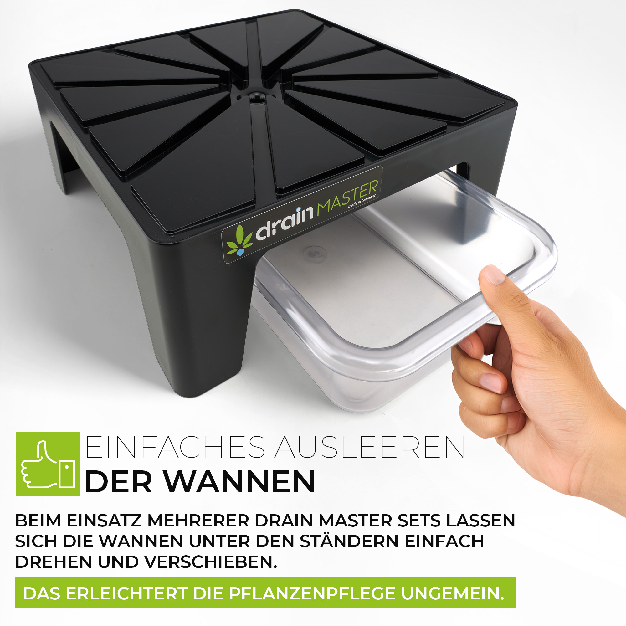 DrainMaster Abtropfständer inkl. Wanne 