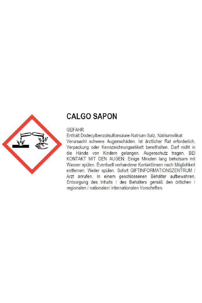 Walde Calgo Sapon Vollwaschmittel, 5kg 