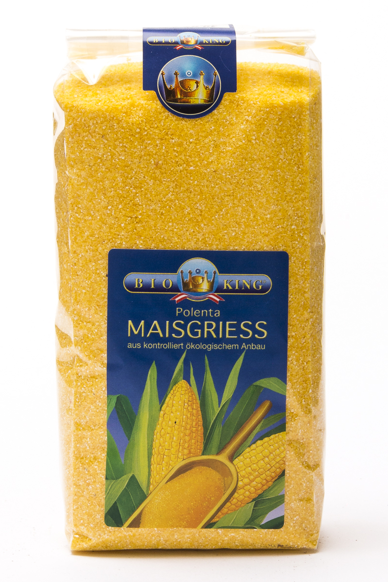 BioKing Bio Maisgriess Polenta, 500g-750g 