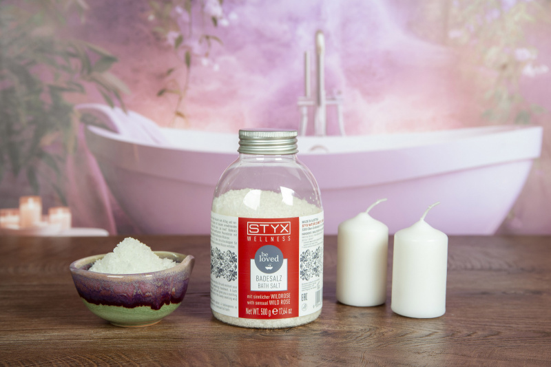 Styx Badesalz mit sinnlicher Wildrose 500g 