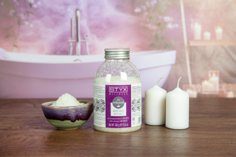Styx Badesalz mit Lavendel 500g 