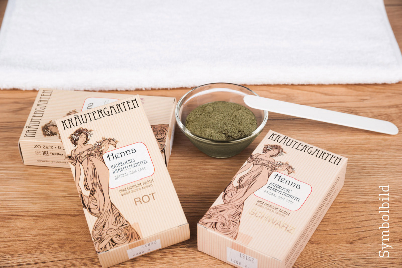 Kräutergarten Henna Pulver rot stark 80g 