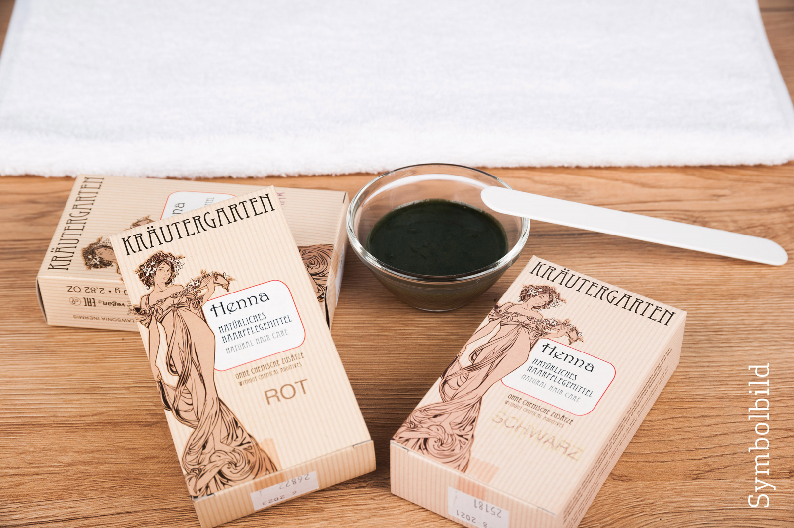 Kräutergarten Henna Pulver rot stark 80g 
