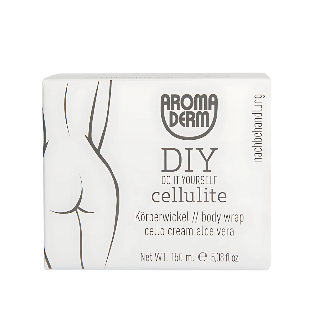 Aroma Derm DIY Cellulite Körperwickel Cello Cream Aloe Vera 150 ml 