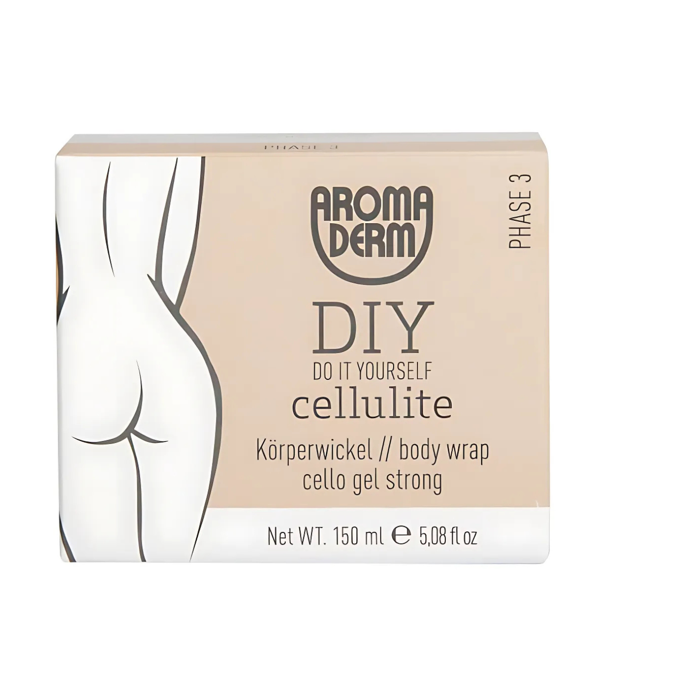 Aroma Derm DIY Cellulite Körperwickel medium Phase 2 150 ml 