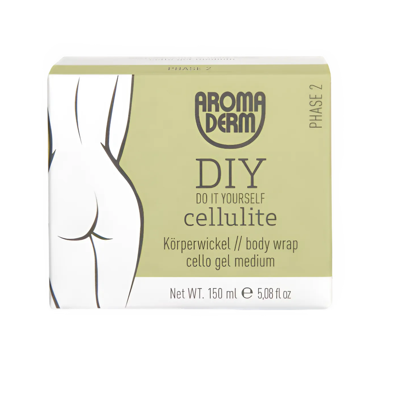 Aroma Derm DIY Cellulite Körperwickel medium Phase 2 150 ml 