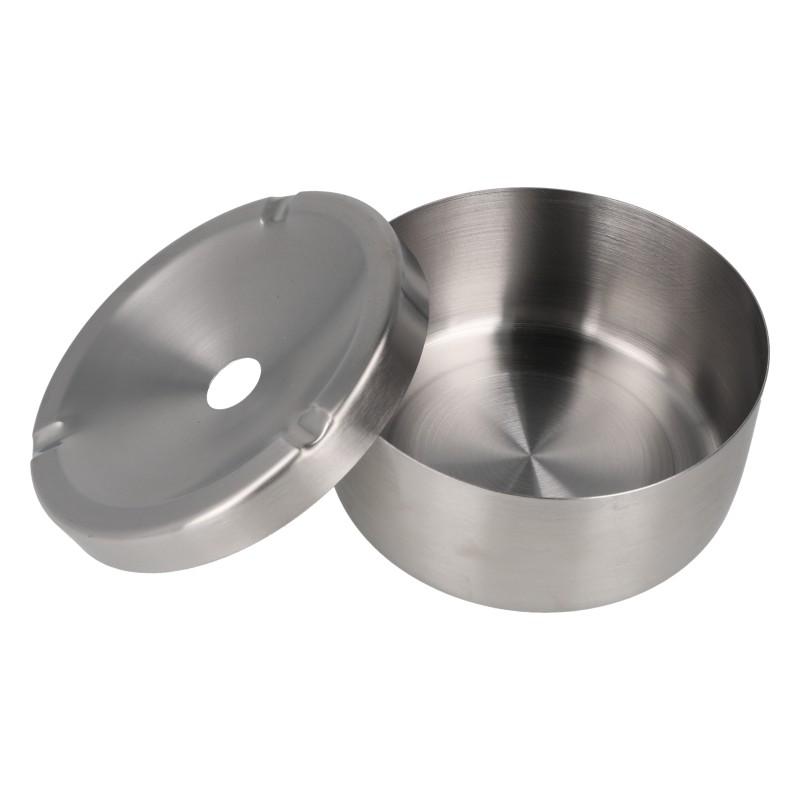 ZORR Aschenbecher Stainless Steel Silber 