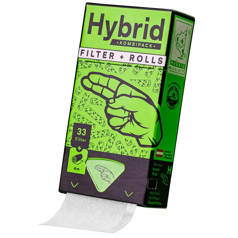 Hybrid Supreme Filter & Paper Rolls Display mit 12 Boxen 