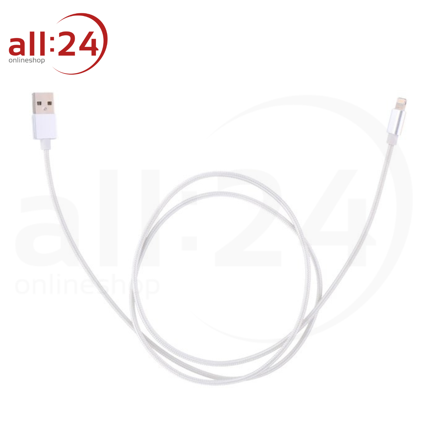 ALLride Lade- und Sync-Kabel iPhone/iPad (Lightning) 1,2m 