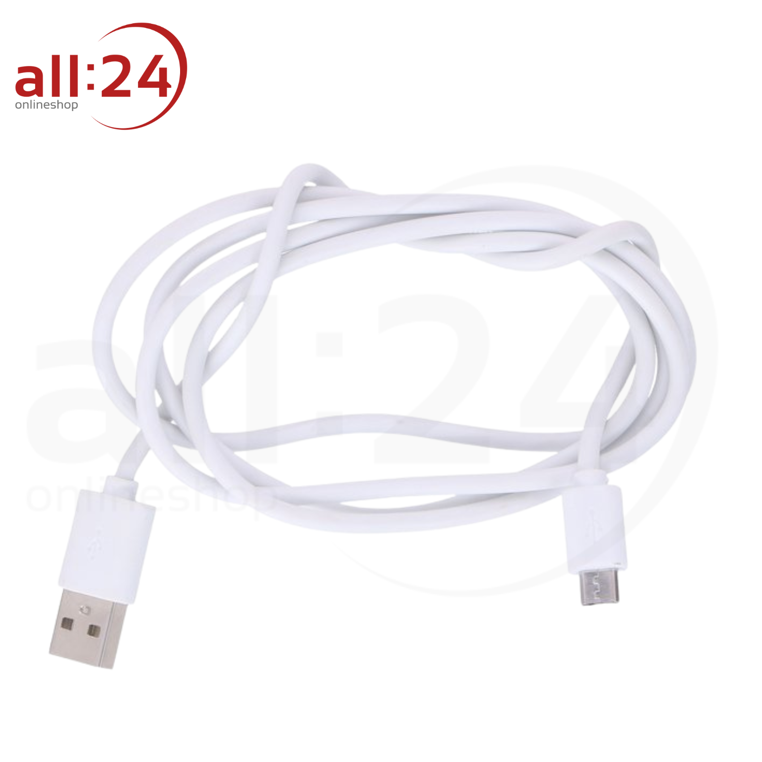 ALLride Lade- und Sync-Kabel Micro USB 1,2m 
