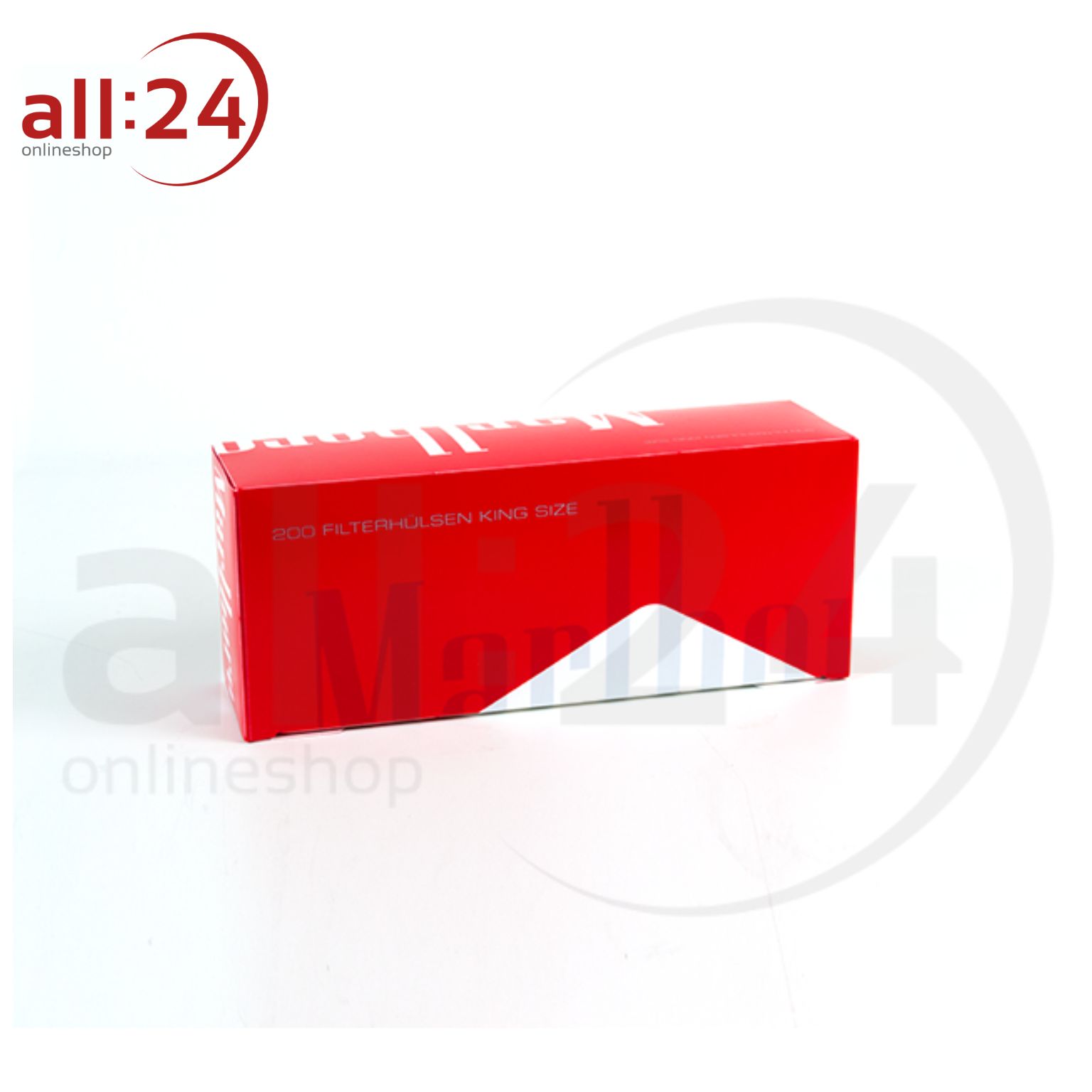 MARLBORO Red Filterhülsen - Packung mit 200 Stück 