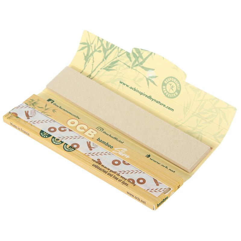 OCB Bamboo King Size Slim mit Filter Tips 50 Stück 