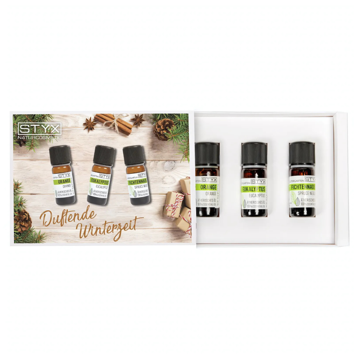 Styx Ätherisches Öl Set Duftende Winterzeit 3 x 10 ml 