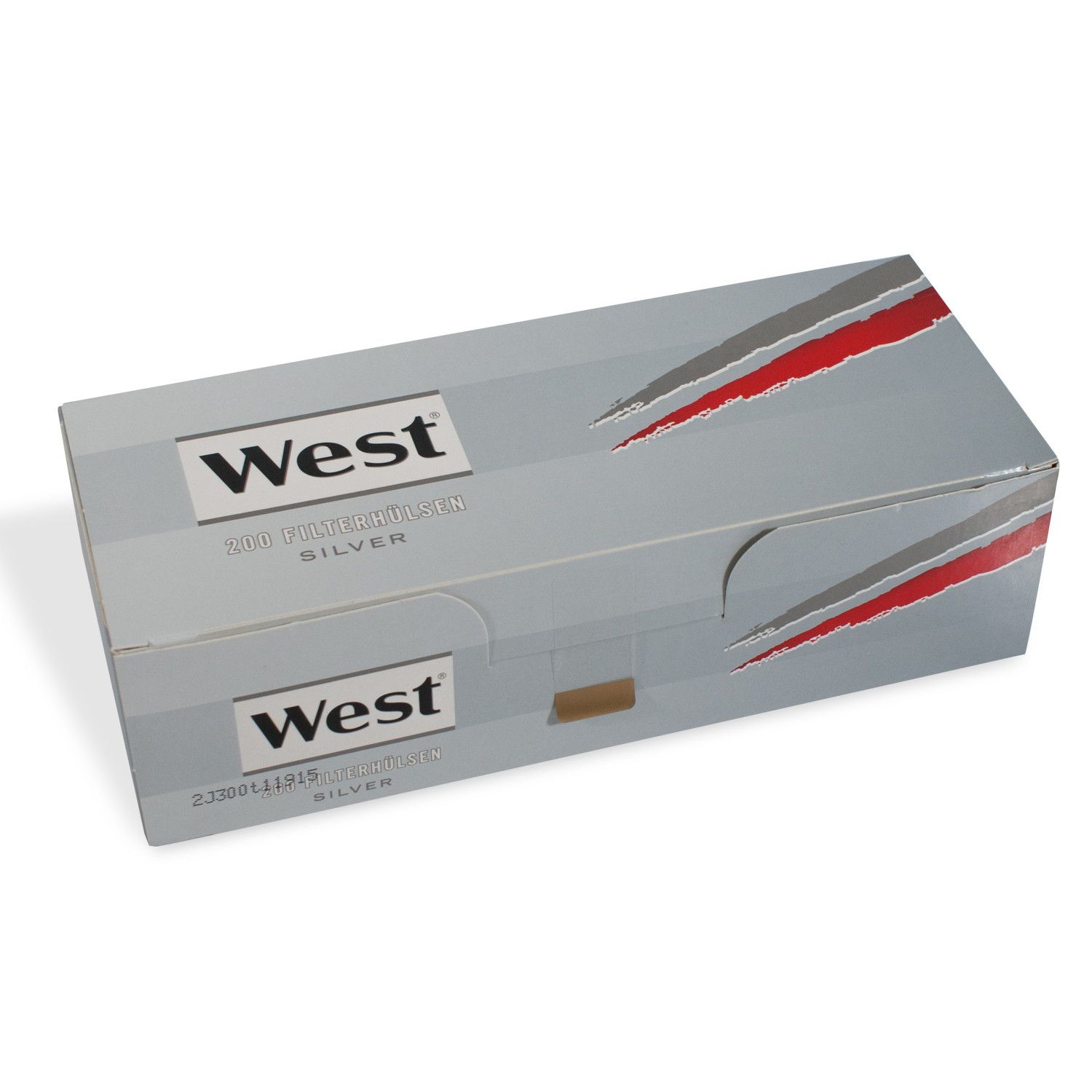 1.000 St. West silver Hülsen 