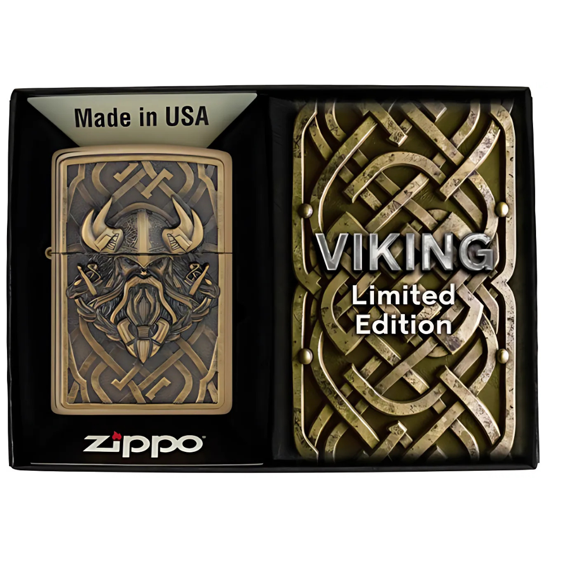 Zippo Feuerzeug VIKING Emblem Limited Edition 