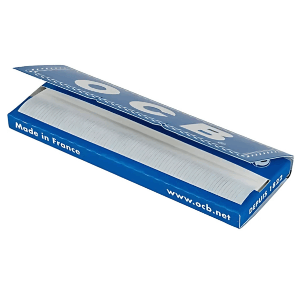 BOX OCB Blau Einfach Kurz Zigarettenpapier 25 Stück á 50 Blatt 