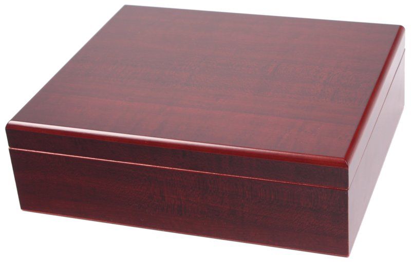 Humidor-Set Kirsche mit Zigarrenetui 