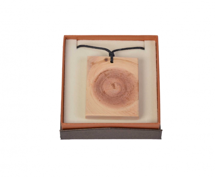 Zirben Kette aus Astholz 