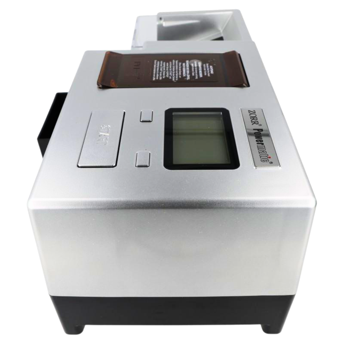 Powermatic 5 + Plus Deluxe Stopfmaschine Silber mit Schredder 