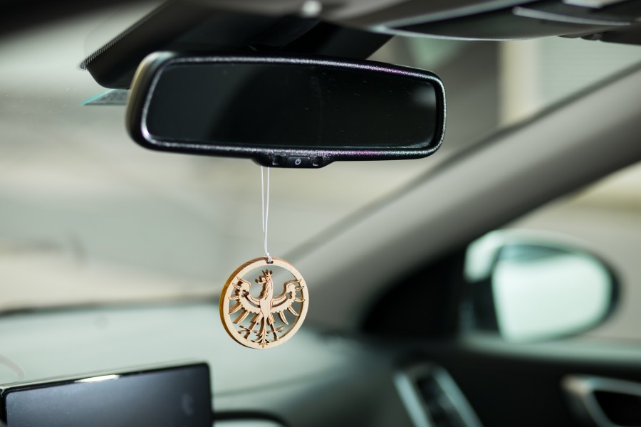 Autoduft aus Zirbe Anhänger Adler 