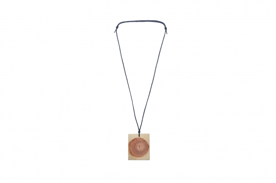 Zirben Kette aus Astholz 