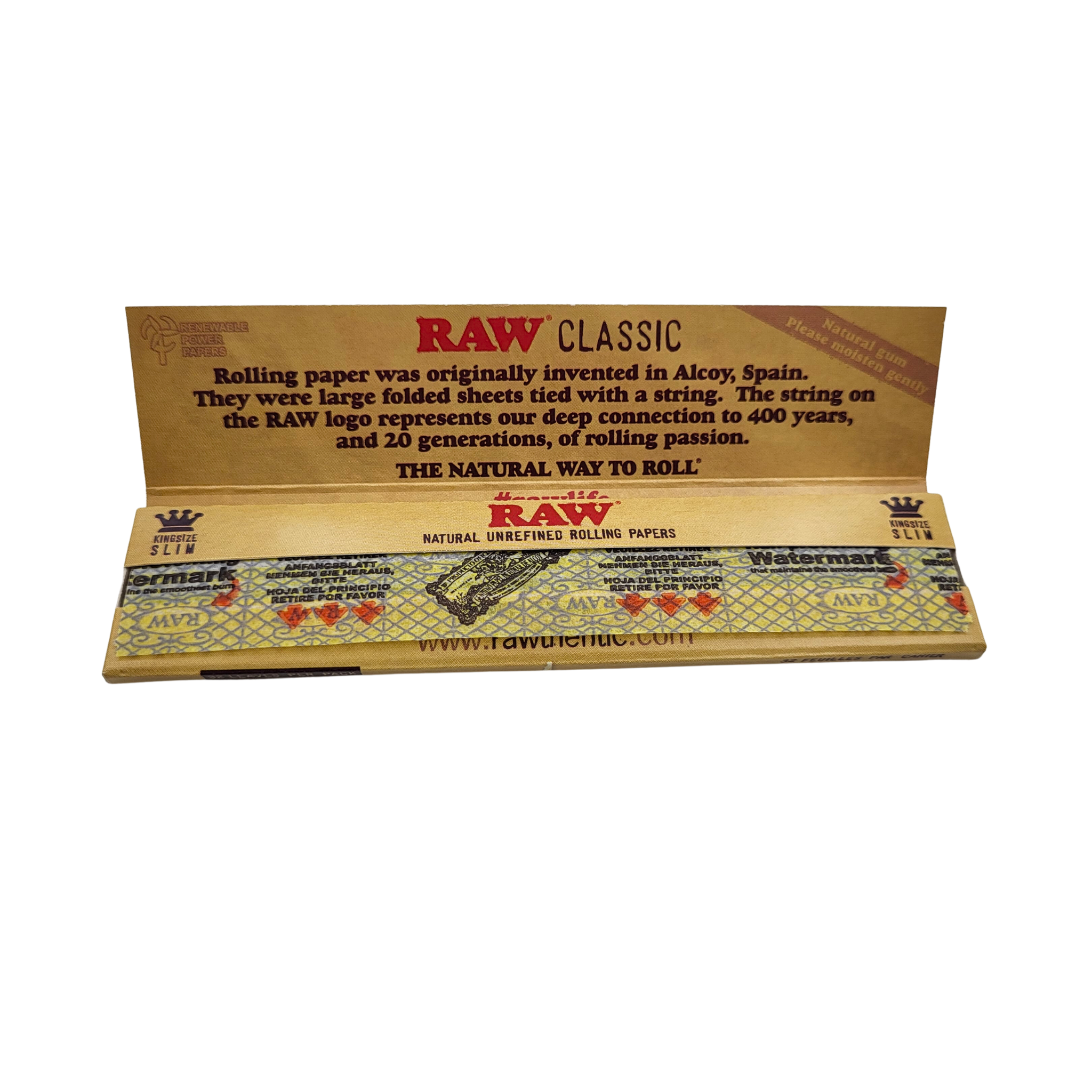 BOX RAW King Size Slim, 24 Stück 