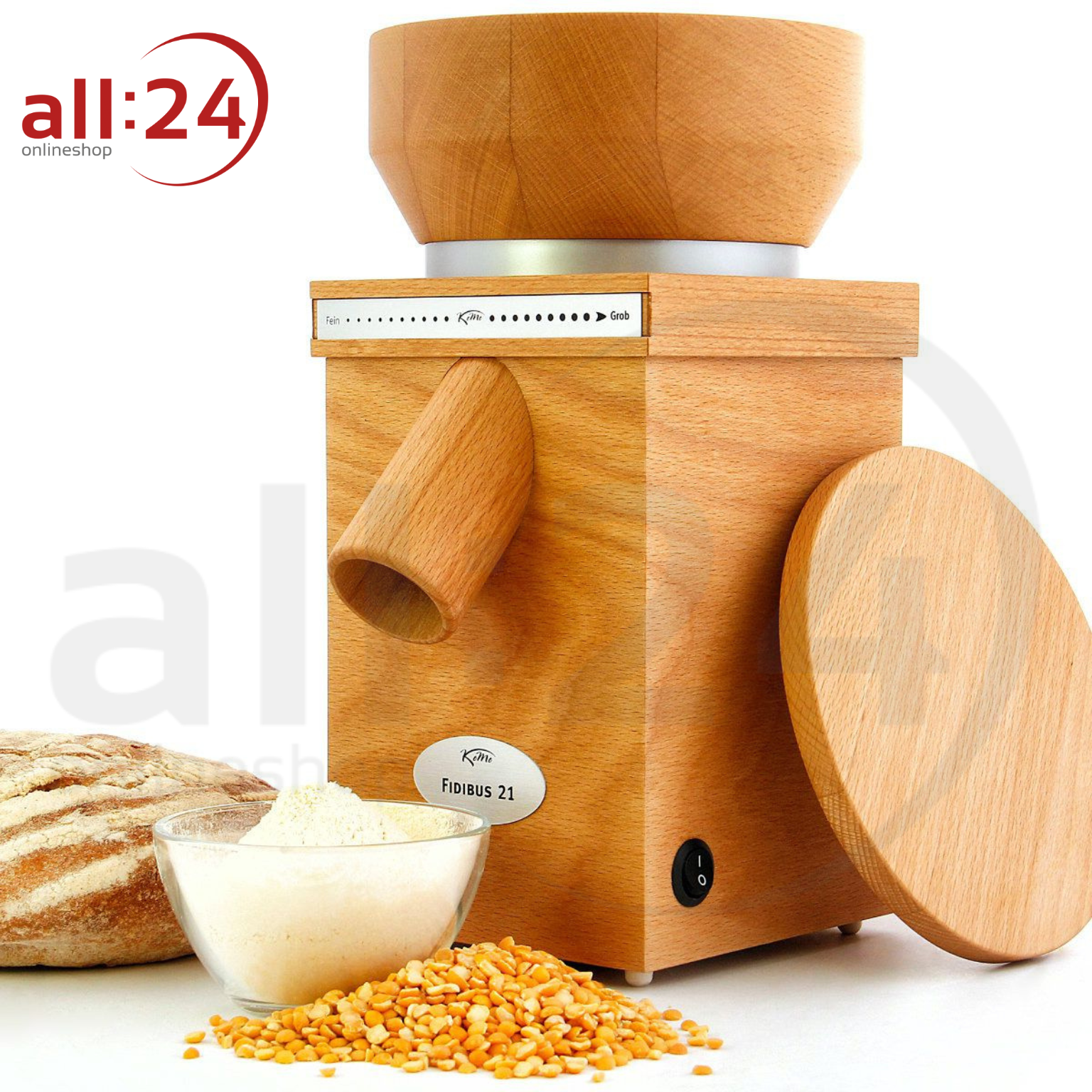 KoMo Fidibus 21 Getreidemühle – Kompakte Leistungsstärke für Ihre Küche 