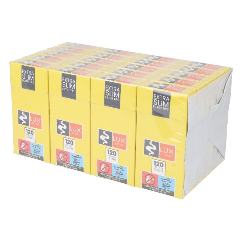 Filter Tips LUX Extra Slim Flip Top 20 Schachtel 