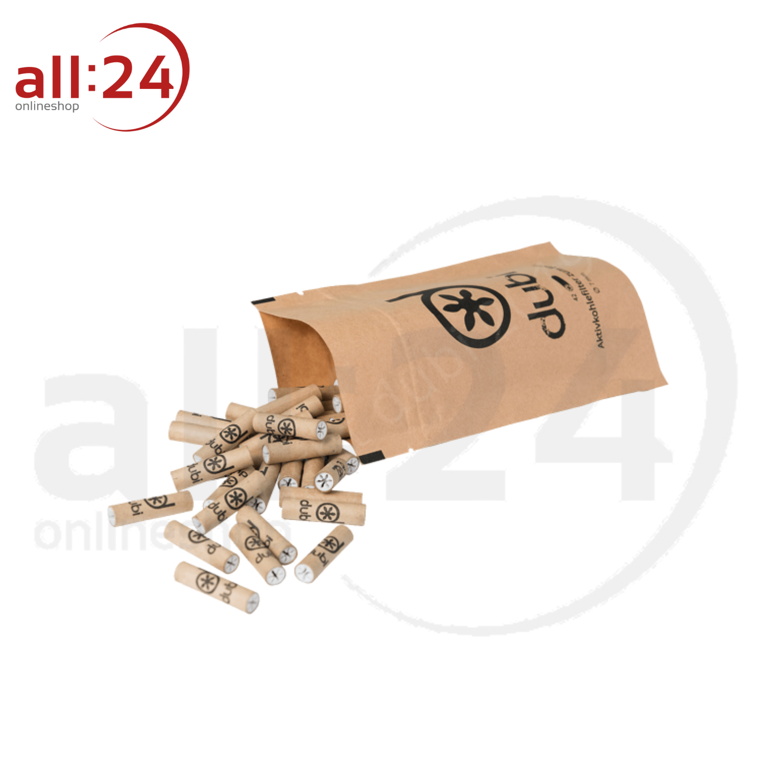 Dubi Aktivkohlefilter 10 Packungen je 42 Stück 