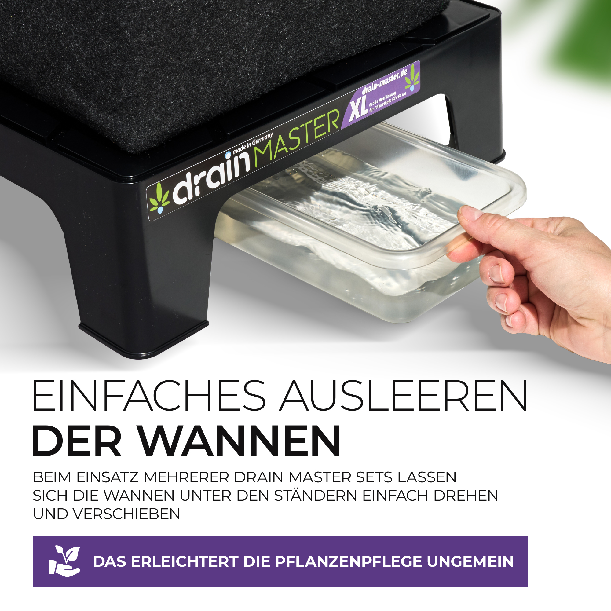 DrainMaster XL Abtropfständer inkl. Wanne 