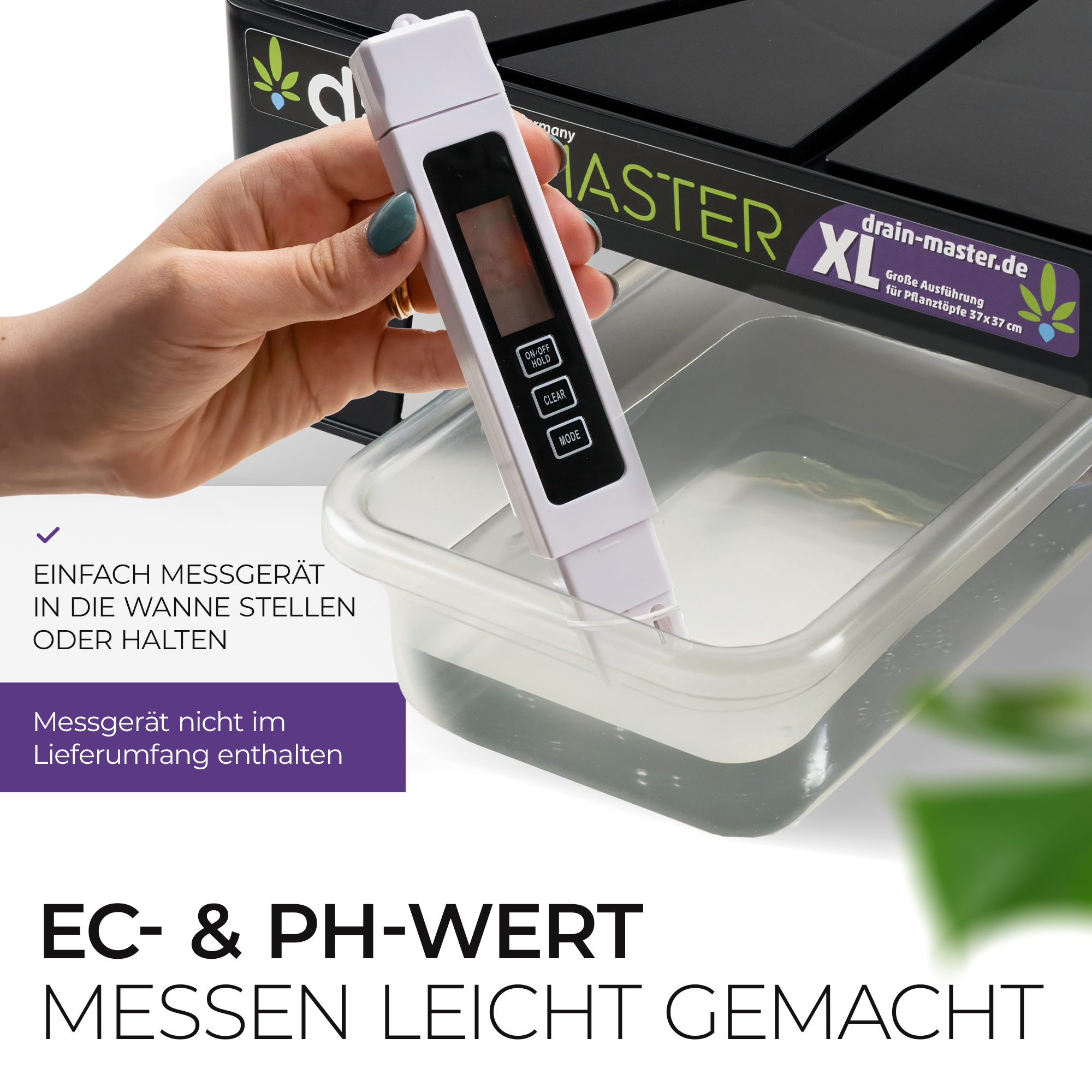 DrainMaster XL Abtropfständer inkl. Wanne 