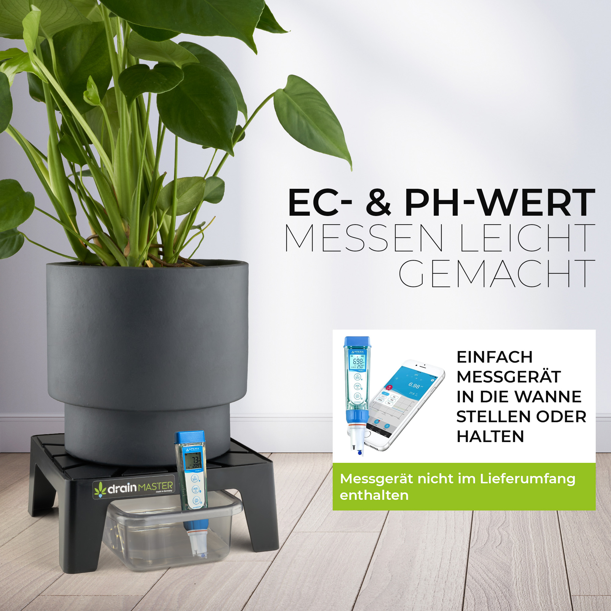 DrainMaster Abtropfständer inkl. Wanne 