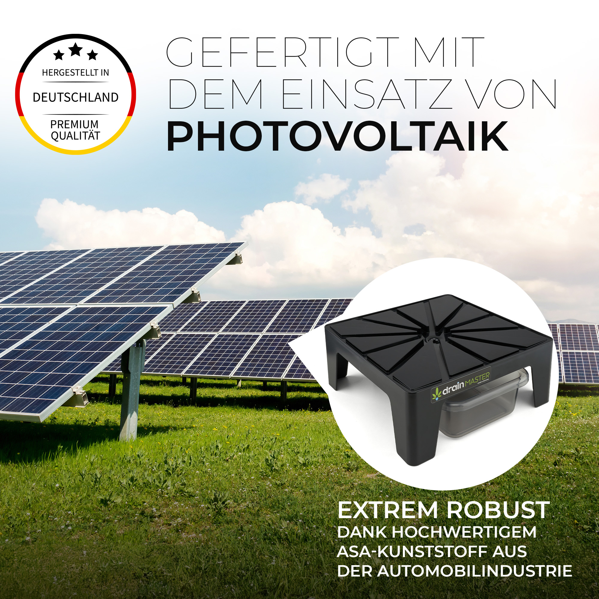 DrainMaster Abtropfständer inkl. Wanne 