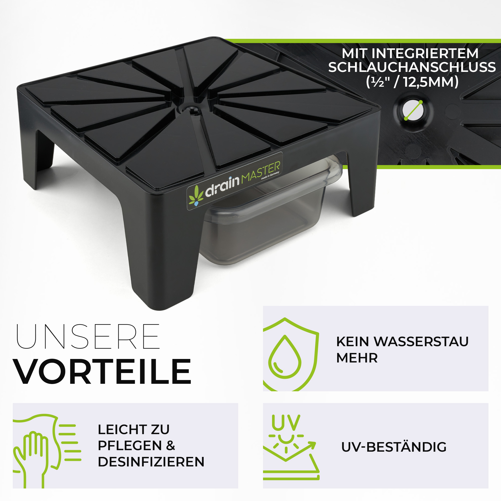 DrainMaster Abtropfständer inkl. Wanne 