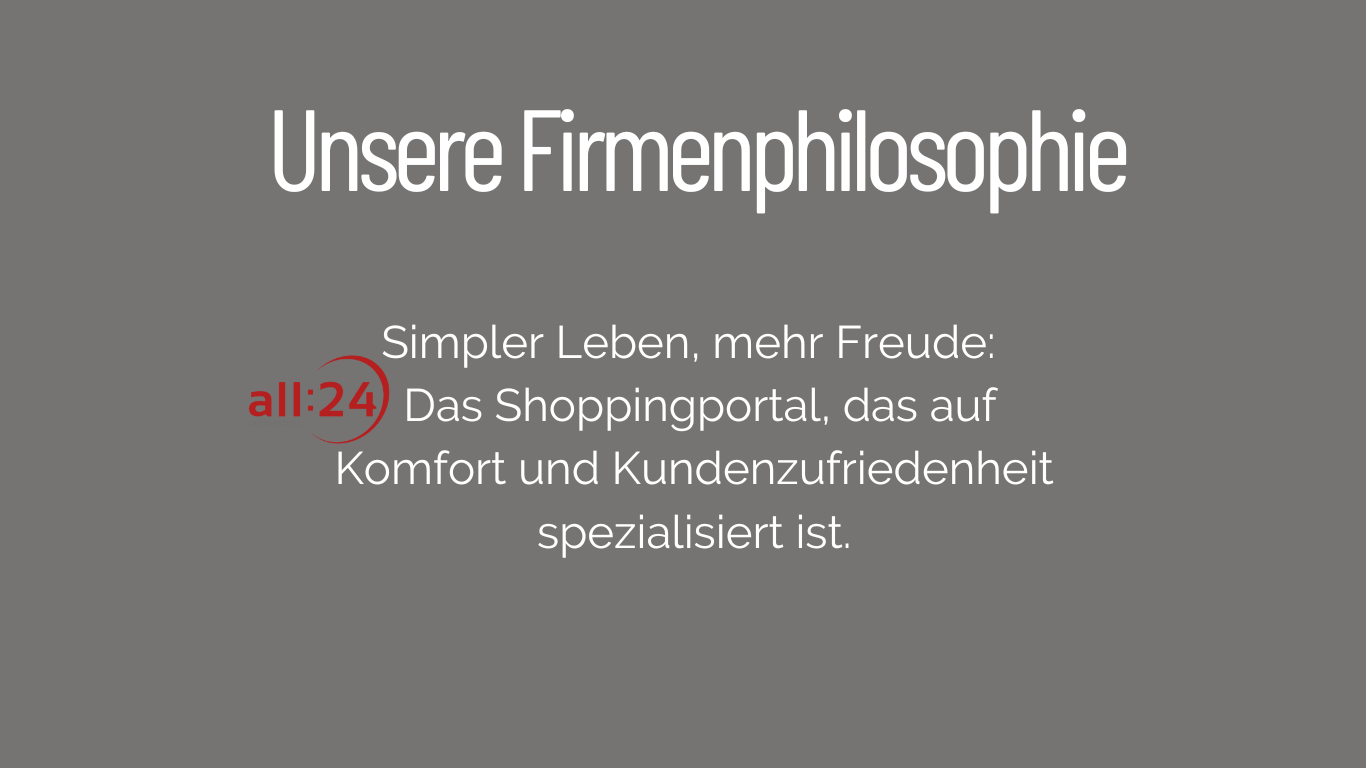 Firmenphilosophie